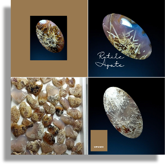 RUTILE AGATE